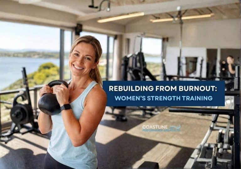 Woman rebuilding strength after burnout with support in Lake Macquarie