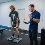 VALD technology force plate testing at Glendale exercise physiology clini